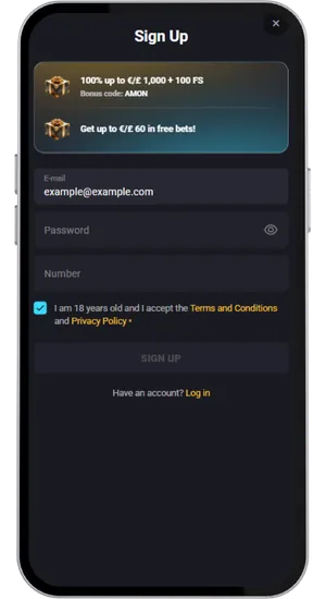 Register an Account for Big Fishing Fortuna